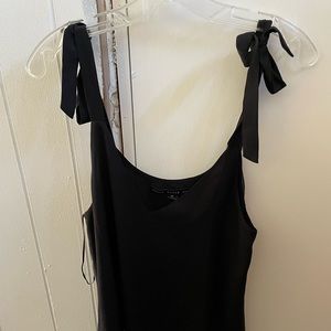 Women’s black tank top